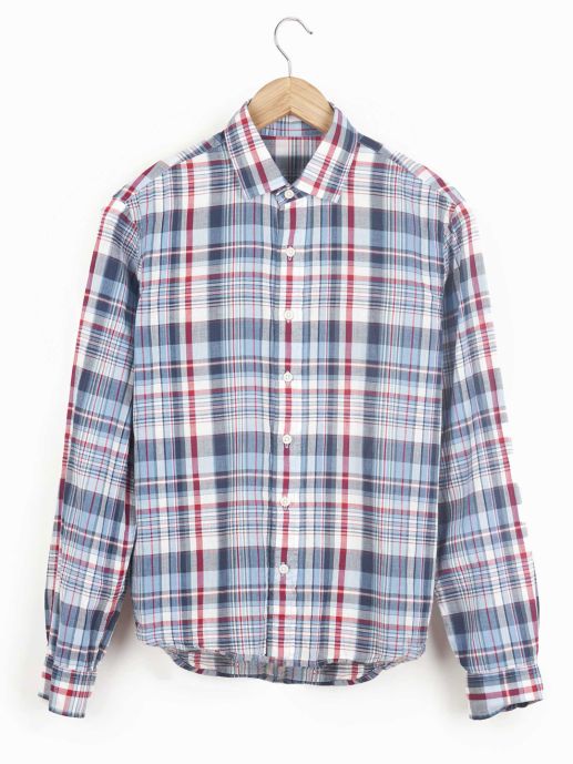 Blue Madras Shirt